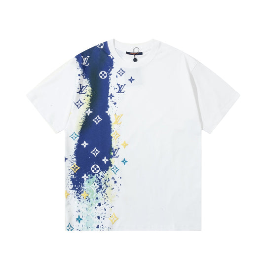 Star River Textured Printed T-Shirt